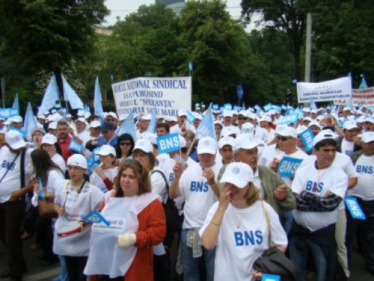 Protest al sindicaliştilor! Sunt nemulţumiţi de măsurile Ministerului Muncii